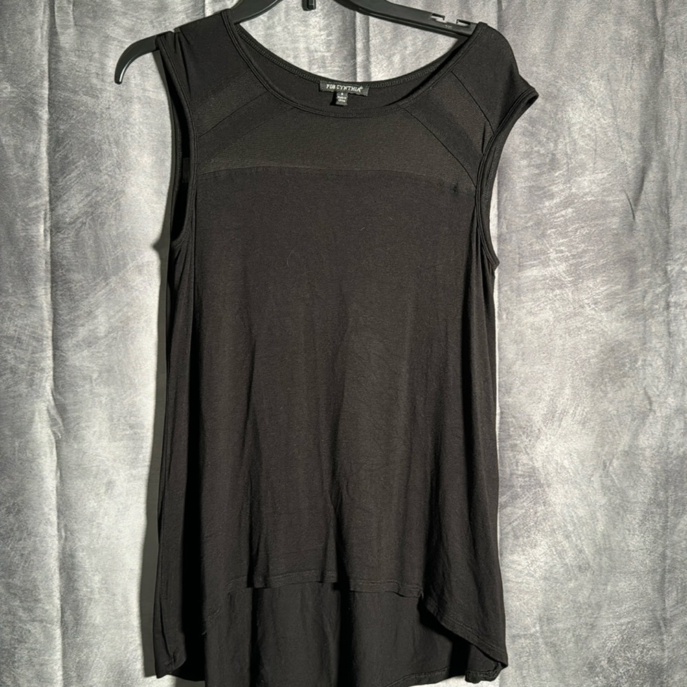 For Cynthia black tank.